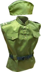 И-562 солдат(гимнастерка+пилотка)