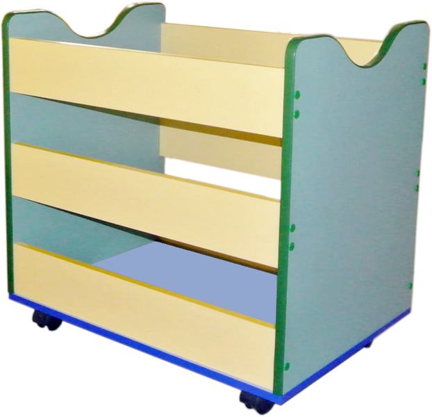 М-456_11 Тележка для мечей и игрушек 70х50х69