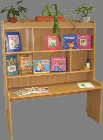 М-58 Книжный уголок 135х48х150